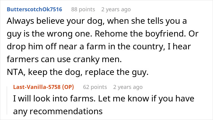 &ldquo;Re-Home Her Or He&rsquo;s Out&rdquo;: Entitled BF Makes Demands About Woman&rsquo;s Dog, Regrets It