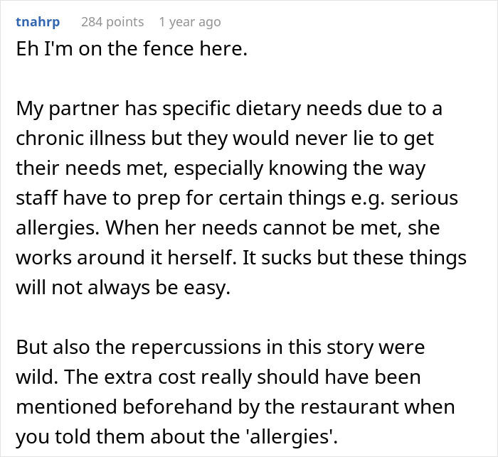 Family Humiliated And Charged Hundreds After Vegan Claims To Have Life-Threatening Allergies