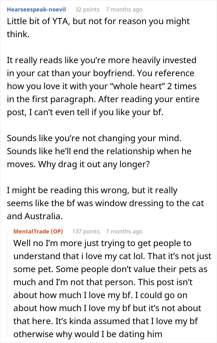 Woman Refuses To Leave Behind Her Cat To Travel Australia For A Year, Gets Dumped