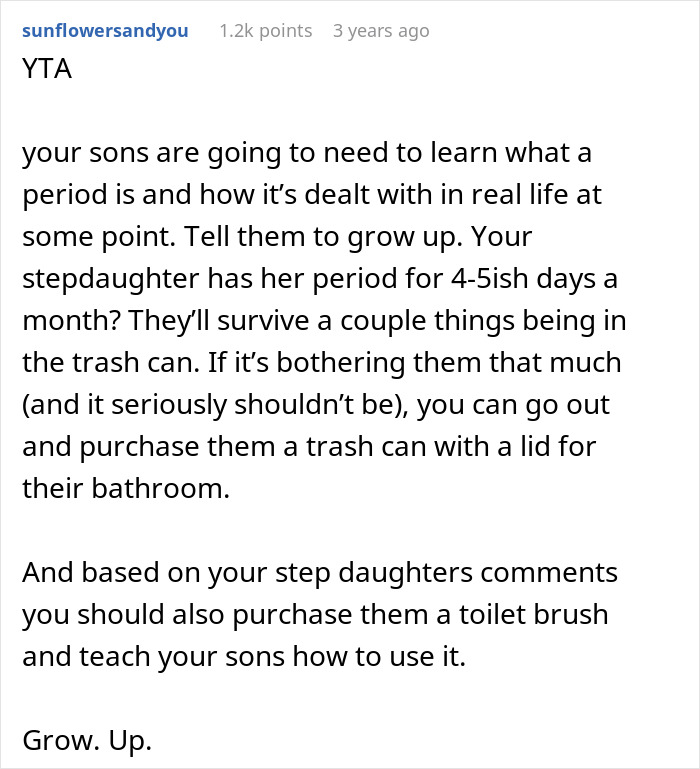 Man Gets Owned By Wife And Stepdaughter After He Complains About Menstrual Products