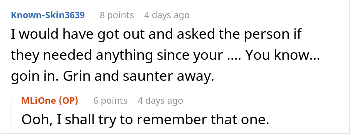 Woman Can&rsquo;t Leave Because A Driver Is Blocking Her In, Decides To Go Buy Milk While She Waits