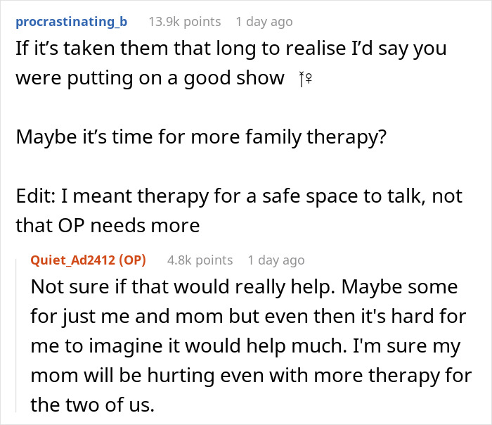 &ldquo;[Am I The Jerk] For Refusing To Lie To Cover Up What My Mom Realized About Me?&rdquo;