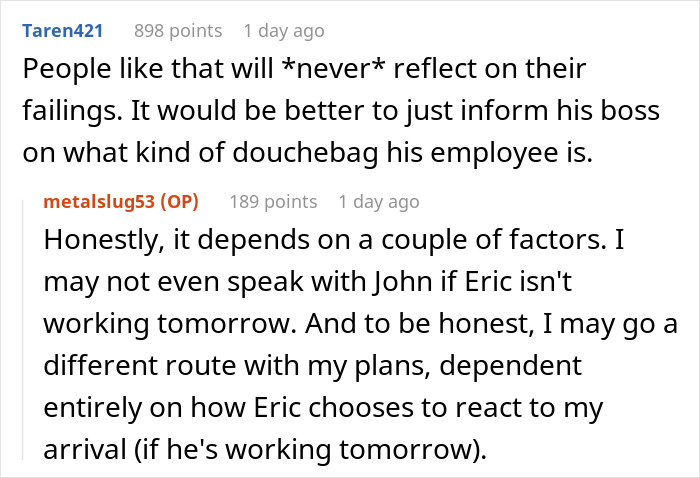 Boomer Thinks He Can Disrespect Cashier, Passerby Decides To Meet Him At His Job For A Lesson