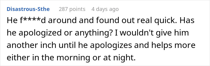 &ldquo;All I Wanted Was An Apology&rdquo;: SAH Mom Watches Husband Regret Berating Her After Roles Reverse