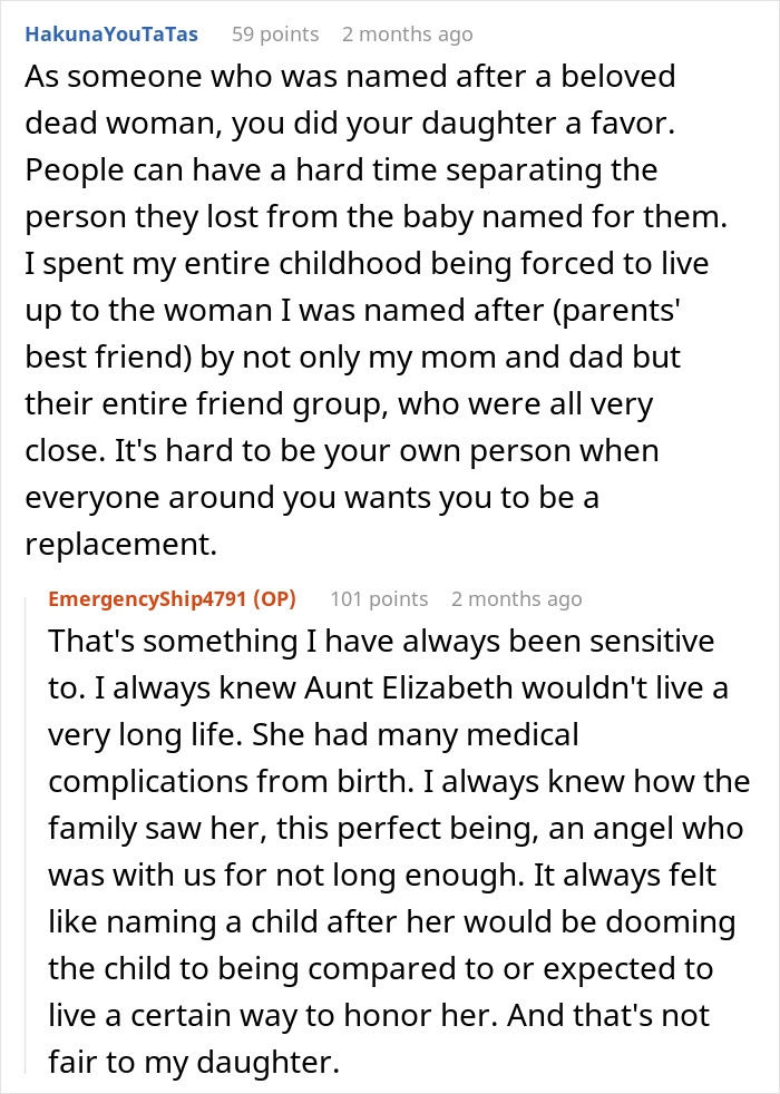 Manipulative Family Outraged As Mom Rejects Naming Her Baby After Late Aunt Manipulative Family Outraged As Mom Rejects Naming Her Baby After Late Aunt