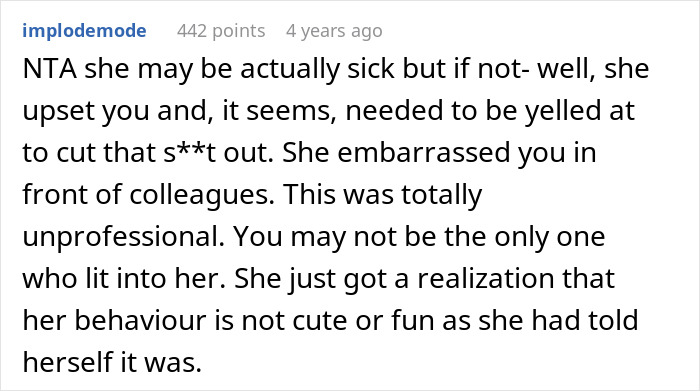 Coworker Keeps Mocking Woman Over Her Large Chest, It Finally Backfires On Her