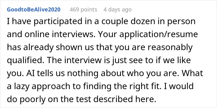 AI Job Interview Leaves Applicant Reeling: “This Is What Interviewing Has Become” AI Job Interview Leaves Applicant Reeling: “This Is What Interviewing Has Become”