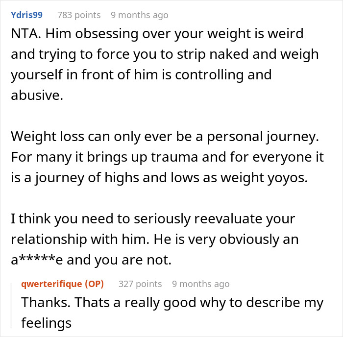 Bride's Refusal To Strip For Weigh-In Ends Engagement, Sparks Debate