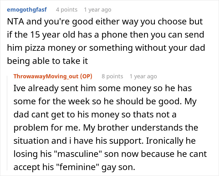 "Am I The Jerk For Moving Out When My Dad Told Me To?"