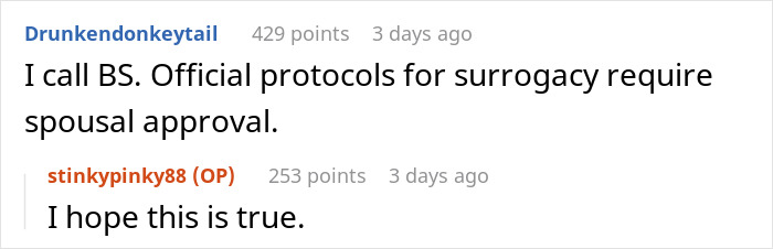 Man Doesn’t Want To Take Care Of Wife While She’s Pregnant With A Surrogate Baby She Applied For Man Doesn’t Want To Take Care Of Wife While She’s Pregnant With A Surrogate Baby She Applied For