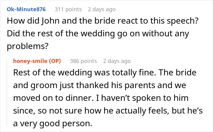 "All Of The Wannabes": Groom's Parents Deliver The Most Insulting Speech, Think It's Funny