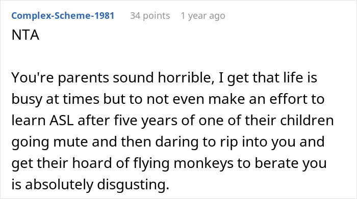 Son Points Out Everyone Who Learned Sign Language For Sister, Upsets Parents Son Points Out Everyone Who Learned Sign Language For Sister, Upsets Parents