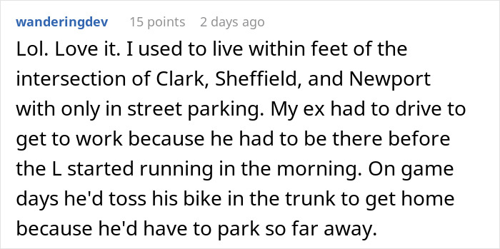 Entitled Man Parks In A Private Lot, Resident Comes Back To No Spaces Left And Executes Karma