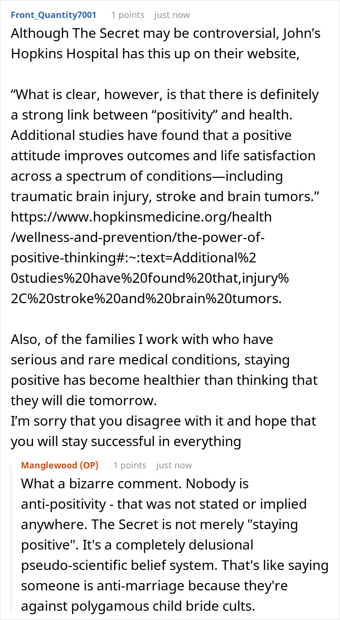 Woman Won’t Buy Into Oprah’s “Secret” Method, Gets Harassed By Colleagues For It, But Gets Revenge Woman Won’t Buy Into Oprah’s “Secret” Method, Gets Harassed By Colleagues For It, But Gets Revenge