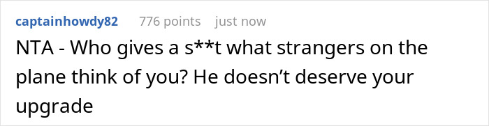 Cheating BF Expects GF To Look After His 2 YO On Flight, She Chooses Business Class Upgrade Instead