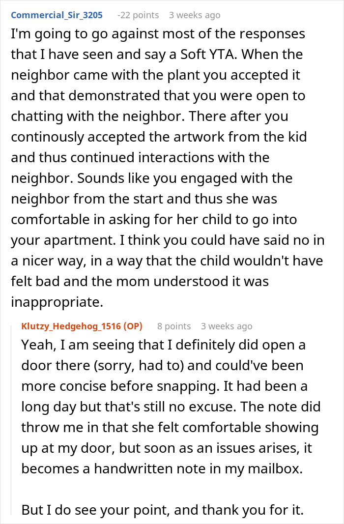 “I’m Child-Free By Choice, Can You Please Leave?”: Woman Has Enough Of Neighbors’ Visits “I’m Child-Free By Choice, Can You Please Leave?”: Woman Has Enough Of Neighbors’ Visits