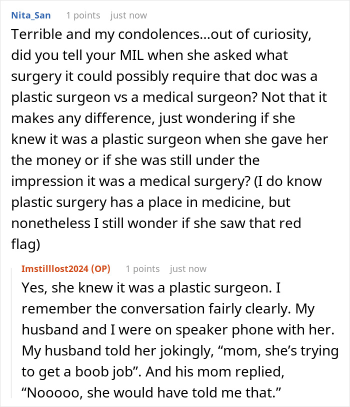 Suspicious Woman Warns MIL Not To Give Daughter Money For Surgery, She Does Anyway And Regrets It Suspicious Woman Warns MIL Not To Give Daughter Money For Surgery, She Does Anyway And Regrets It