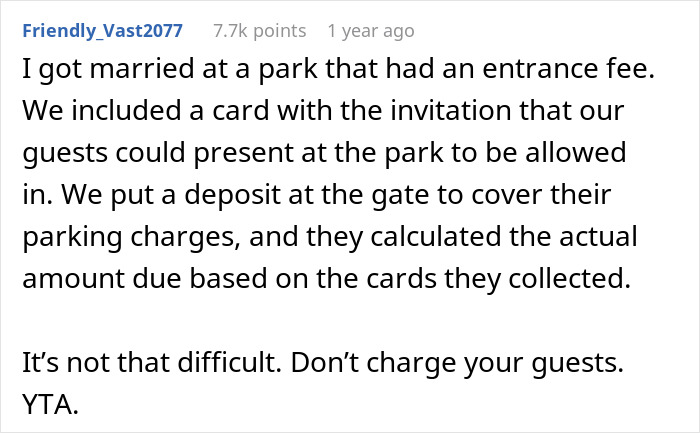 Guests Told To Pay $10 Entry Fee And Bring Chairs To Ridiculously Cheap Wedding, Call Couple Out