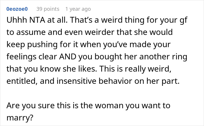 &ldquo;Asked Me Where &lsquo;The Real Ring&rsquo; Is&rdquo;: GF Refuses To Say Yes Because Of A Diamond Ring
