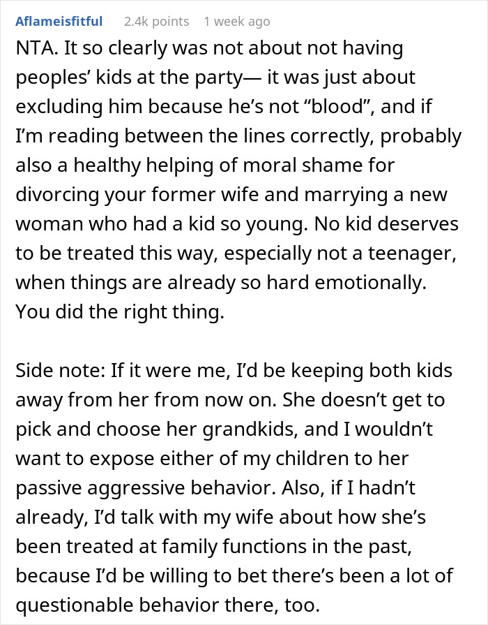 Mom Has Problem With Man Adopting His Son, He Skips Family Gathering In Response