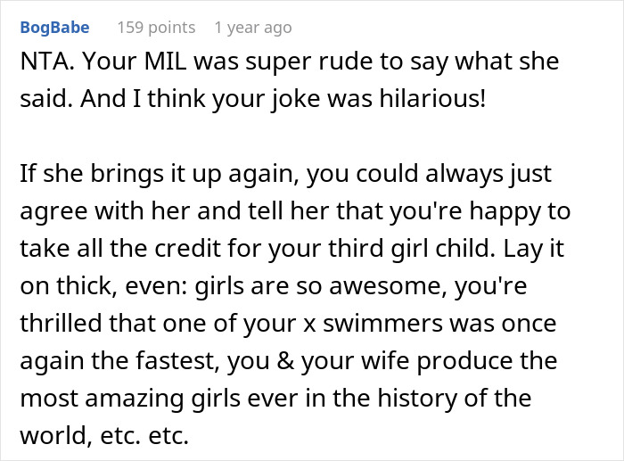 &ldquo;I Don&rsquo;t Plan On Inbreeding Them&rdquo;: Man Claps Back At MIL Complaining About Kids&rsquo; Gender