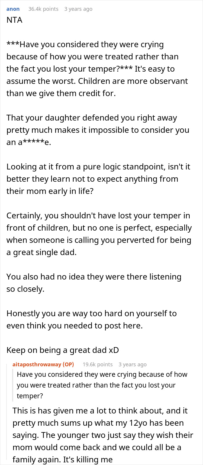 “Look What You Did”: Man Feels Horrible After Ex’s Insults Make Him Lose It In Front Of Kids “Look What You Did”: Man Feels Horrible After Ex’s Insults Make Him Lose It In Front Of Kids