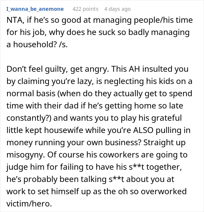 &ldquo;All I Wanted Was An Apology&rdquo;: SAH Mom Watches Husband Regret Berating Her After Roles Reverse