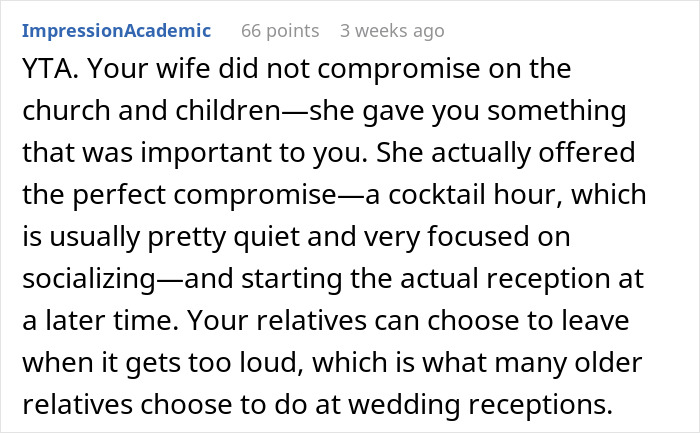 Guy Runs His Wedding ‘Compromise’ Past People Online, Gets Called Out Guy Runs His Wedding ‘Compromise’ Past People Online, Gets Called Out