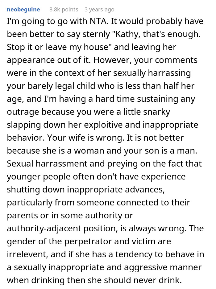 Dad’s Bold Defense Of Son Causes Rift With Wife After Her Friend Takes Flirting Too Far Dad’s Bold Defense Of Son Causes Rift With Wife After Her Friend Takes Flirting Too Far