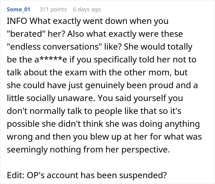 Woman Makes Couple Feel Bad About Their Son&rsquo;s Failure, Starts Crying When Husband Calls Her Out