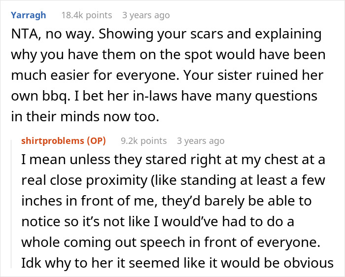 Woman’s Transphobic Request Makes Brother Leave Pool Party Early, She Accuses Him Of Causing Drama Woman’s Transphobic Request Makes Brother Leave Pool Party Early, She Accuses Him Of Causing Drama