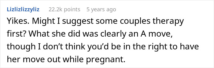 Man Reaches His Limit And Wants Pregnant Wife To Move Out After She Tries To Test His Loyalty
