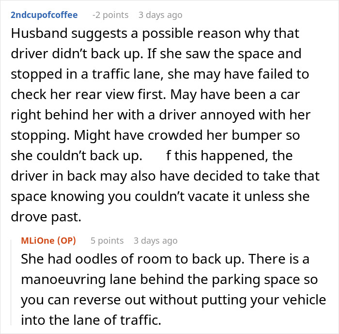 Woman Can&rsquo;t Leave Because A Driver Is Blocking Her In, Decides To Go Buy Milk While She Waits
