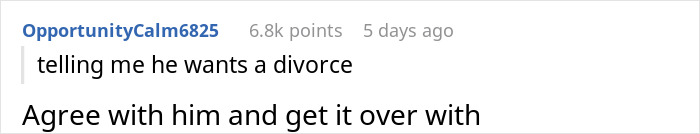 Guy Threatens Divorce Over Wife Wanting To Kick Out His Abusive Niece, She Agrees On The Spot