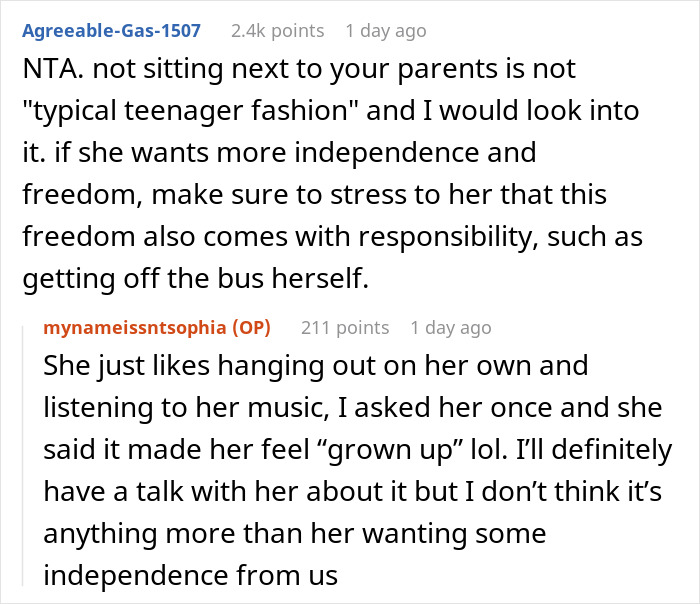 Teen Demands More Independence From Parents, Has Meltdown After 4 Minutes Alone On A Bus