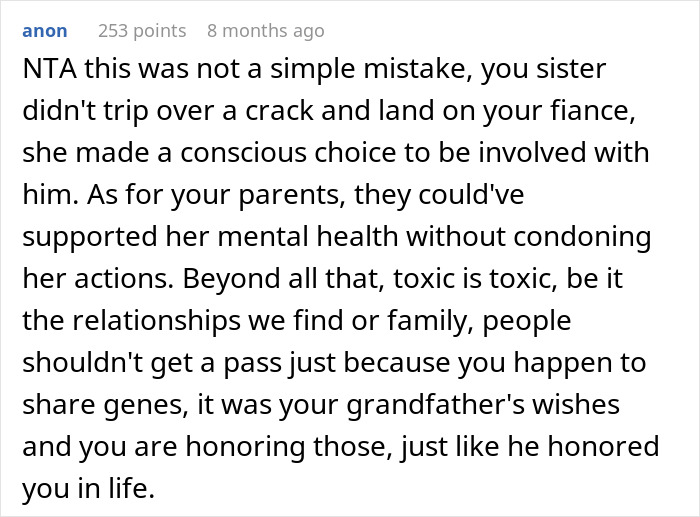 "The Will Is Pretty Airtight": Woman Refuses To Share Inheritance With Family Who Betrayed Her