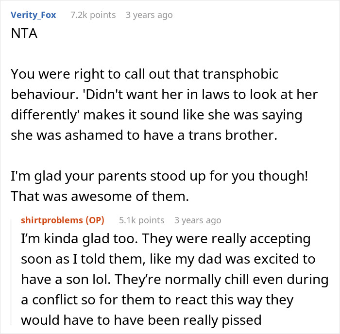 Woman’s Transphobic Request Makes Brother Leave Pool Party Early, She Accuses Him Of Causing Drama Woman’s Transphobic Request Makes Brother Leave Pool Party Early, She Accuses Him Of Causing Drama