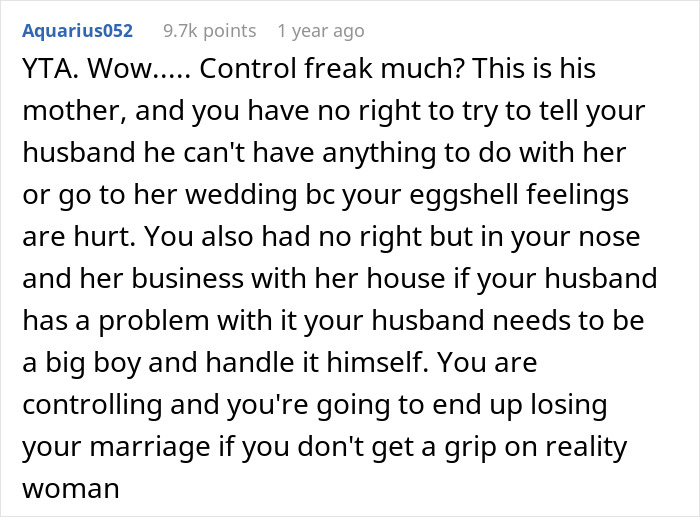 &ldquo;Control Freak Much?&rdquo;: Woman Causes A Scene At MIL&rsquo;s Wedding After Husband Goes Against Her Wishes