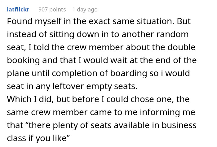 Woman Is Rude About Guy Being In Her Plane Seat, Gets Real Quiet After She's Asked To Move Woman Is Rude About Guy Being In Her Plane Seat, Gets Real Quiet After She's Asked To Move