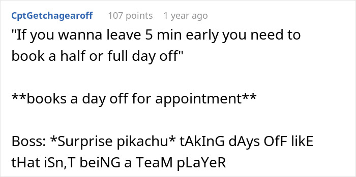 Woman Asks To Leave 5 Minutes Early But Boss Doesn’t Care, Regrets It When She Follows The Policy Woman Asks To Leave 5 Minutes Early But Boss Doesn’t Care, Regrets It When She Follows The Policy