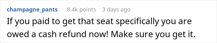 Person Gets Their Seat Stolen As Mother With Children Took It Over During Family Preboarding