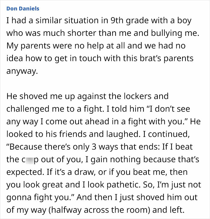 Bully&rsquo;s Mom Refuses To Discipline Her Child, Changes Her Mind After Being Threatened With Violence