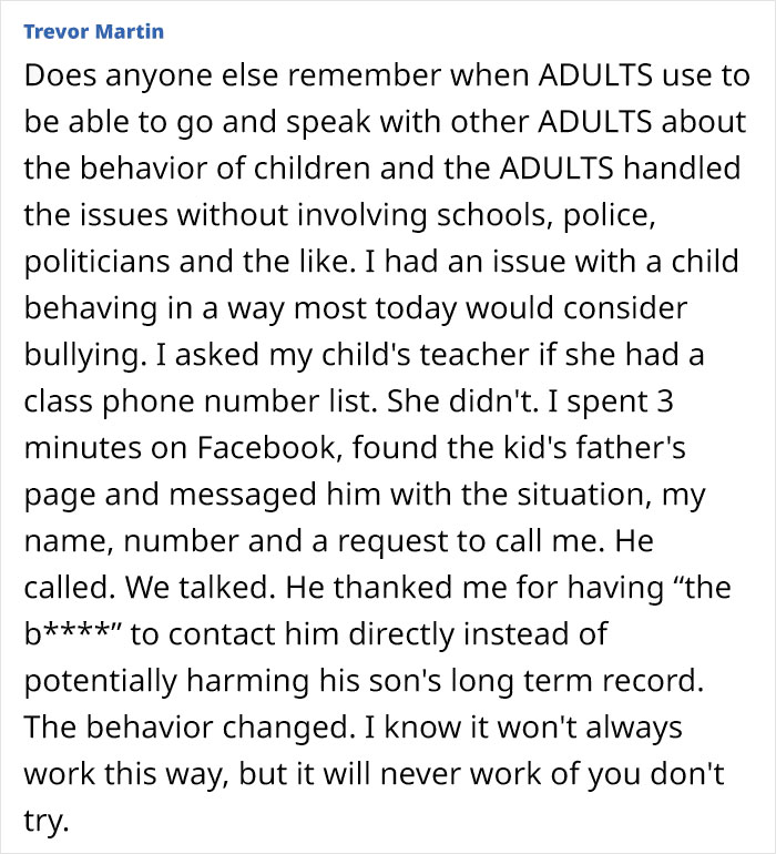 Bully&rsquo;s Mom Refuses To Discipline Her Child, Changes Her Mind After Being Threatened With Violence