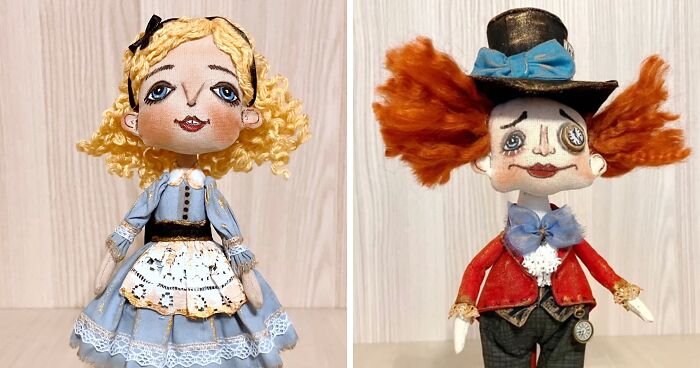 My Alice In Wonderland Art Dolls Collection (8 Pics)