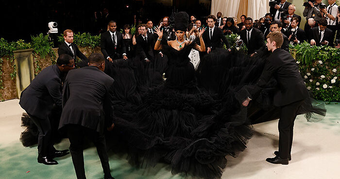 Fans Freak Out Over Cardi B Accidentally Leaking Her Own Phone Password At The Met Gala