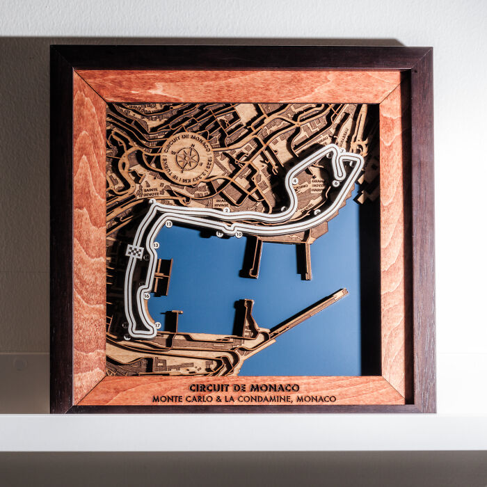 I Crafted This Race Track Of The Monaco Circuit Myself