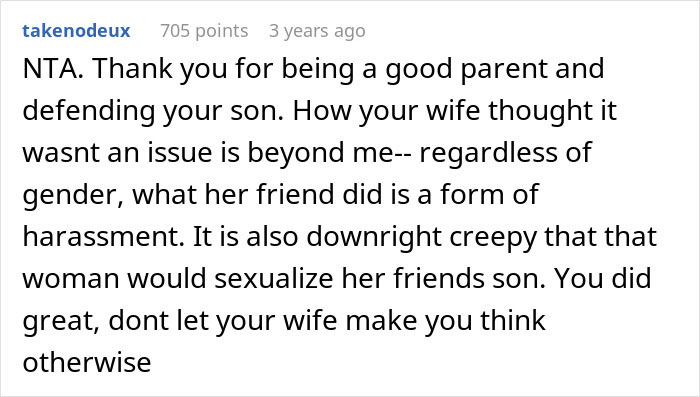 Dad’s Bold Defense Of Son Causes Rift With Wife After Her Friend Takes Flirting Too Far Dad’s Bold Defense Of Son Causes Rift With Wife After Her Friend Takes Flirting Too Far