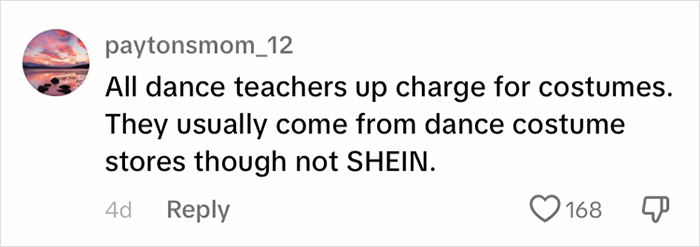 Mom Finds Daughter&rsquo;s $100 Dance Costume On Shein For $9.50, Publicly Calls Out Dance Studio