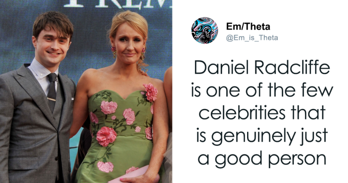 After J.K. Rowling Said She Wouldn’t Forgive Him Over Trans Stance, Daniel Radcliffe Responds