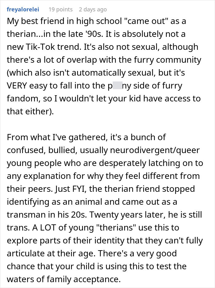 “Is This A Phase?”: Mom Freaks Out After 9 Y.O. Daughter Comes Out As A Therian “Is This A Phase?”: Mom Freaks Out After 9 Y.O. Daughter Comes Out As A Therian